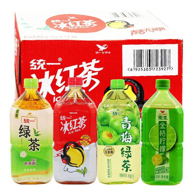 暢飲無限 統一綠茶茉莉味與冰紅茶等茶飲整箱批發，聚餐與日常備貨優選